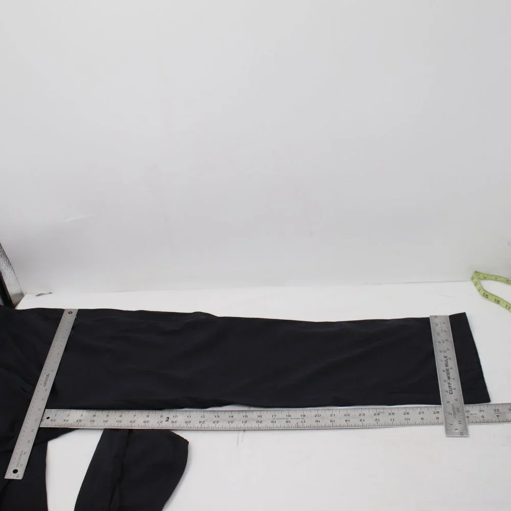 lululemon pants mens 36 L32 straight leg flat front chino athleisure mid rise